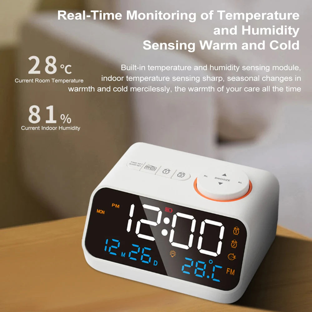 LCD Digital Thermometer Hygrometer Indoor Room Electronic Temperature Humidity Meter Sensor Gauge Weather Station For Home