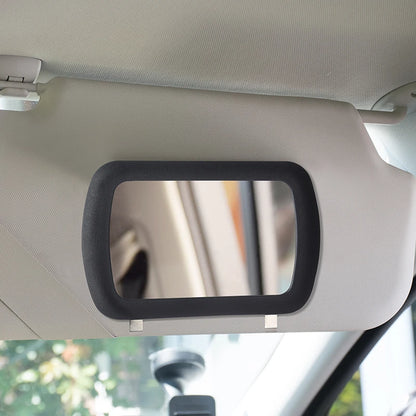 Car Sun Visor Cosmetic Mirror Portable Auto Interior Make Up Mirror Car Ladies Makeup Mirror Universal Automobile Make Up Mirror