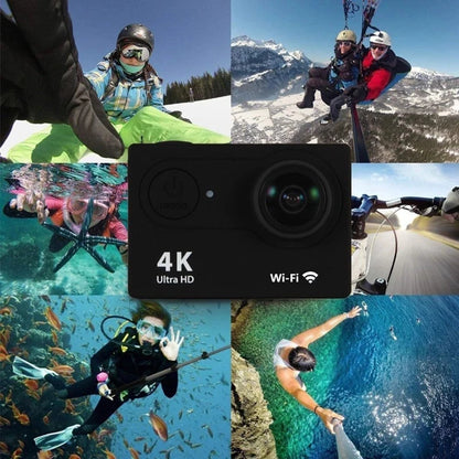 4k HD Mini Action Camera WiFi Remote Control Sport Camera Underwater Waterproof Video Recording Cameras Action Video Cameras