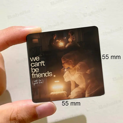 Singer A-Ariana Grande Fridge  Magnet Personalized Fridge Magnet Square Shape Fridge Refrigerator Wall Door Decoration