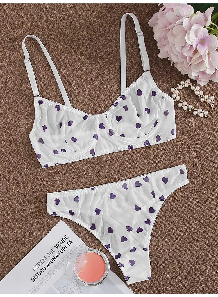 Female Lingerie Sexy Lingerie for Women Body Shorts Push-up Bra Fancy Woman Underwear Transparent Intimate Lingerie Set