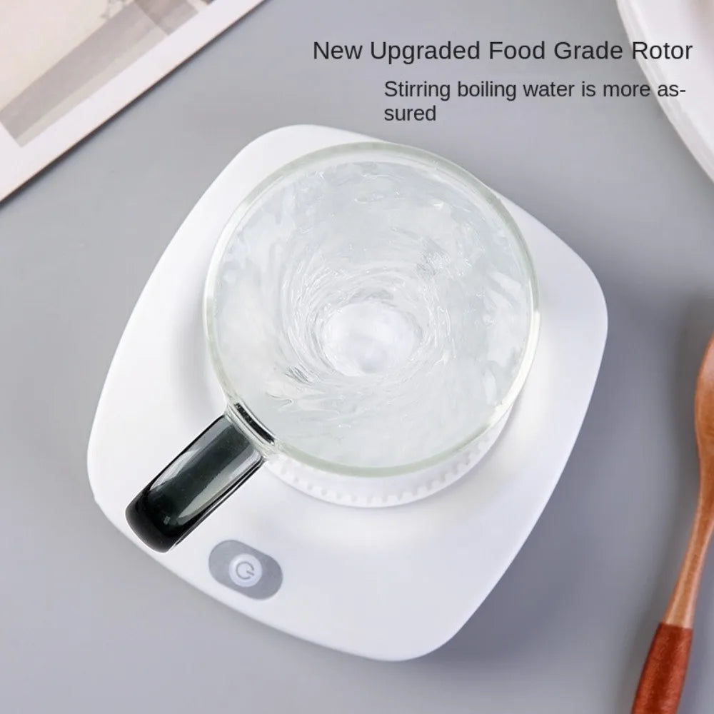 USB Charging Magnetic Suspension Blender Easy to Use Stirring Artifact Electric Coffee Blender Anti- slip Base Smart