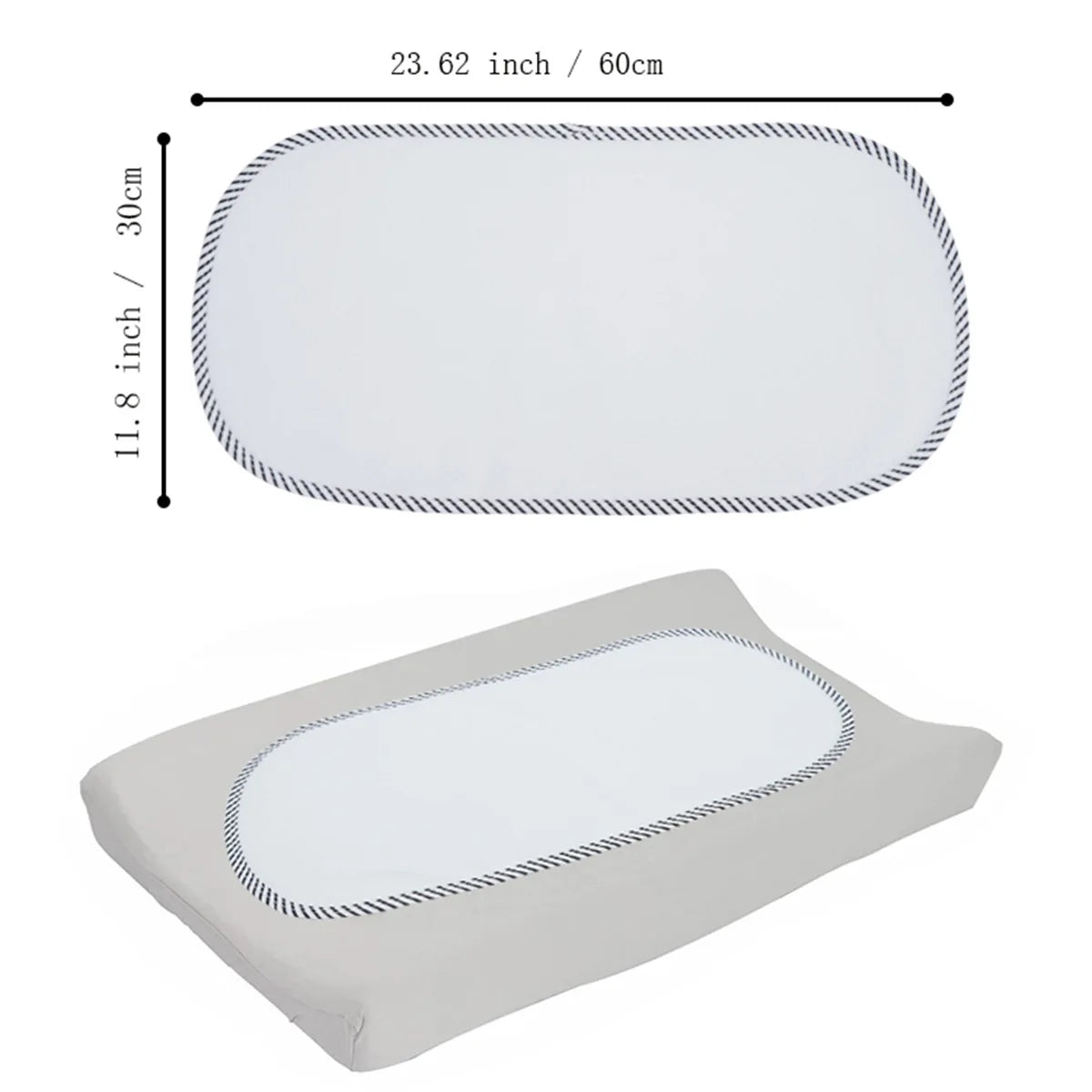 Baby Changing Pad for Diaper Station - Waterproof Nursing Table Mat, Leak-Proof Diaper Pad