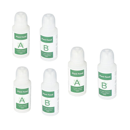 3 Set Hydroponic Plant Food Plant Growing Hydroponic Nutrients Indoor Plant Food for Vegetables Fruit Indoor Plant Food