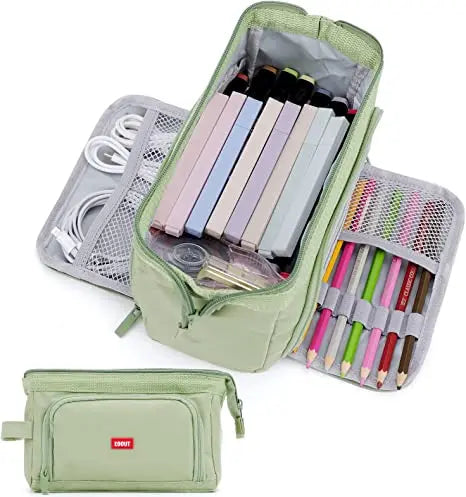Super Large Capacity Pencil Case School Acsesories Pen Bag Student Box Back to School Office Supplies Statioenry Accessories