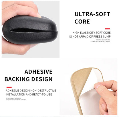 1PC Car Knee Pads Leg Pads Car Leg Rests Knee Pads Car Door Control Leg Pads Universal Foot Pads Auto Armrest Accessories