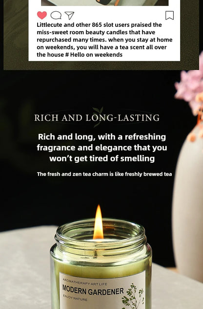 Osmanthus Scented Candles for Home Use, Long-lasting Indoor Fragrance, High-end Souvenirs, Bedroom Fragrance, Aromatherapy
