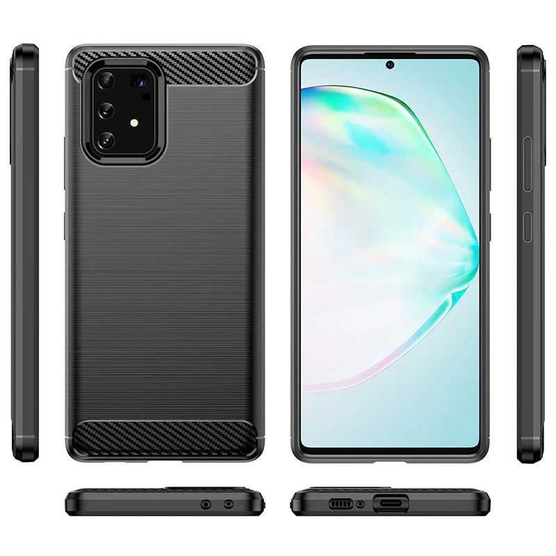 For Samsung Galaxy S10 Lite Cover Case For Samsung S10 Lite Capas Bumper Shockproof Soft TPU Case For Samsung S10 Lite Fundas