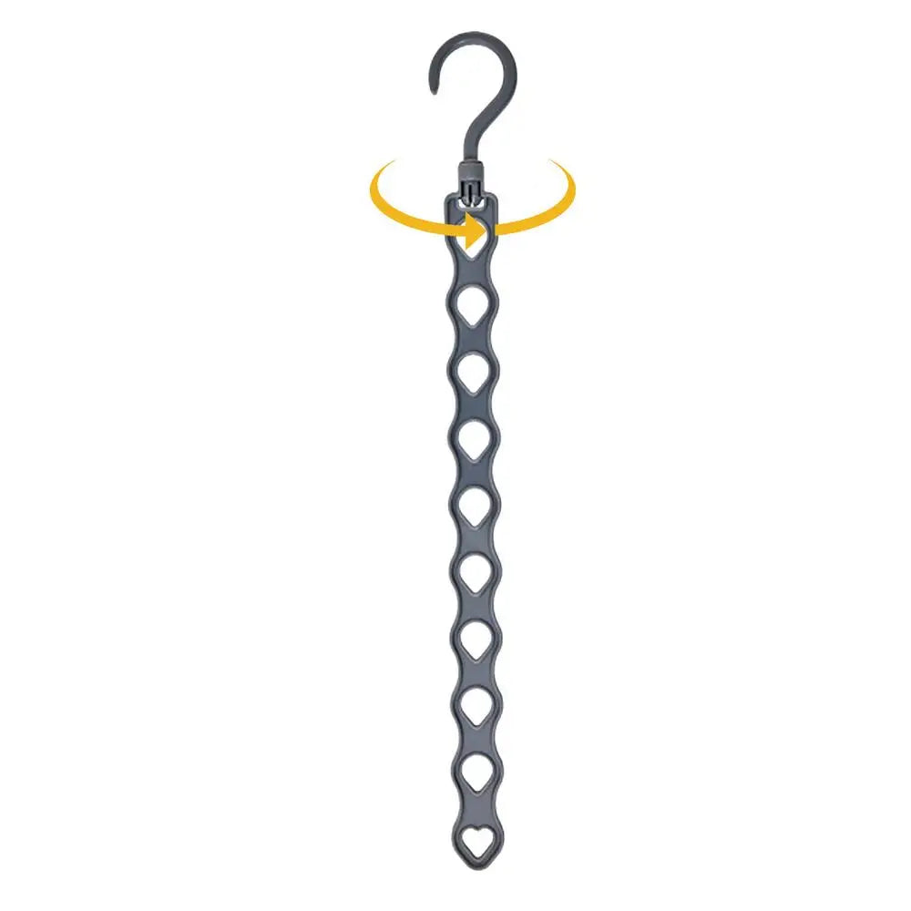 Closet Organizers For Clothes Closet Coats Organizers Hangers Vertical 10-Hole Design Space Saving Heavy Duty Closet Clothes