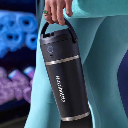 Portable Home Blender, Electric Cordless Juicer, Thermos Cup, Multifunctional Charging Wall Breaker.