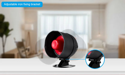 Fuers WIFI Tuya Smart Alarm System Siren Speaker Loudly Sound Home Alarm System Wireless Detector Security Protection System