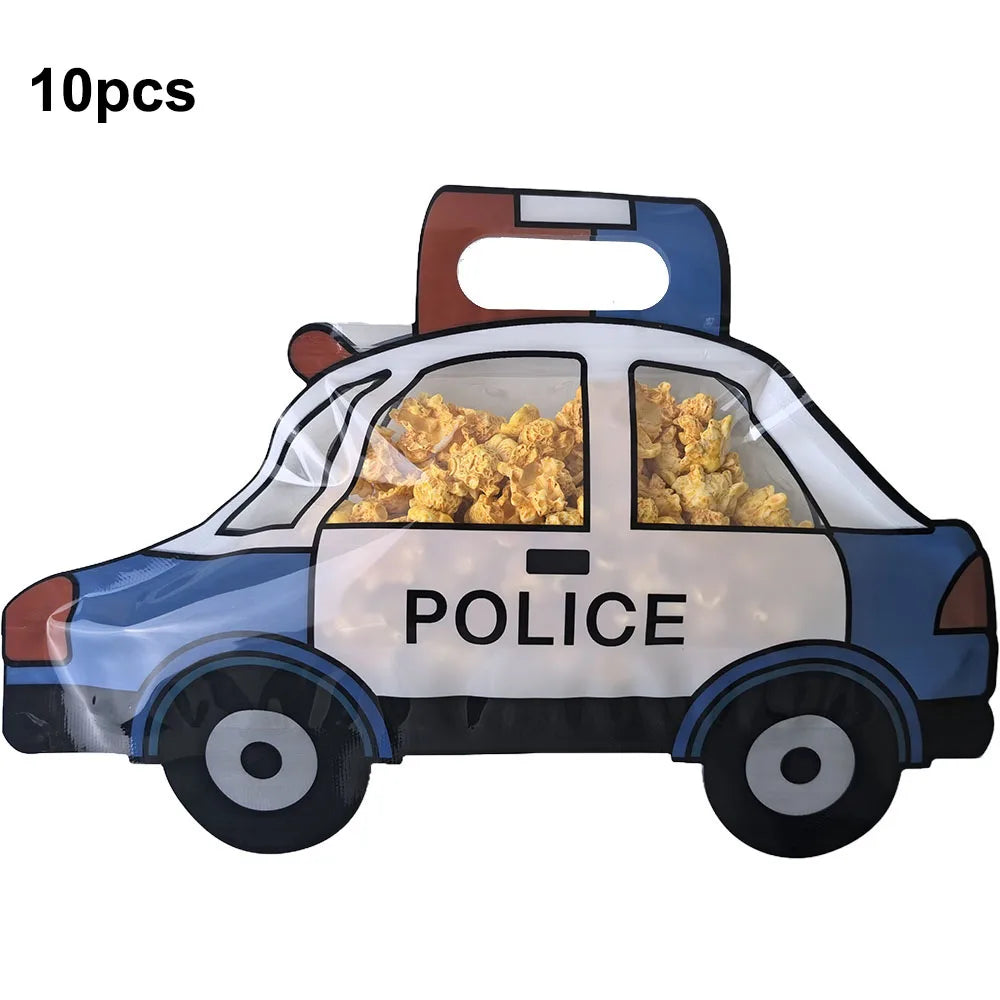 Police Party Birthday Decorations Tableware Police Party Plates Napkins Party Supplies Police Officer Theme Birthday Party Decor
