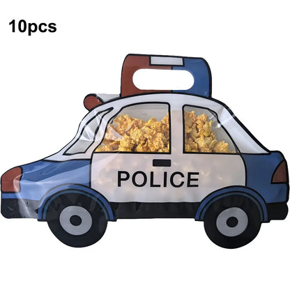 Police Party Birthday Decorations Tableware Police Party Plates Napkins Party Supplies Police Officer Theme Birthday Party Decor