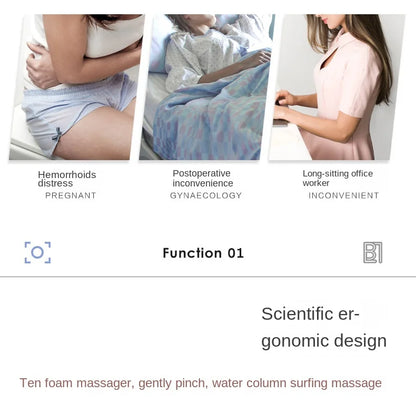 Bath for Toilet Hemorrhoids  for Postpartum Pregnant-Women or Hemorrhoids, Foldable Hangable Storage Large-Capacity Private Care