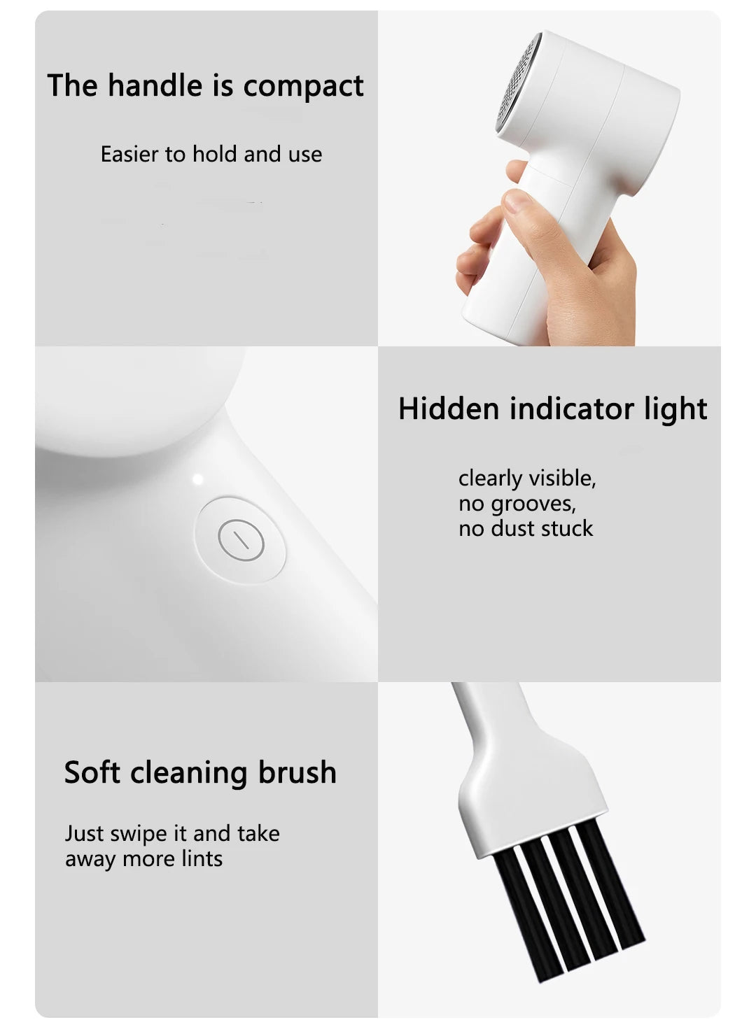 2025 New Xiaomi Mijia Lint Remover 2 Clothes Rechargeable Fuzz Pellet Fabric Shaver Trimmer Machine Hair Balls Removers Portable