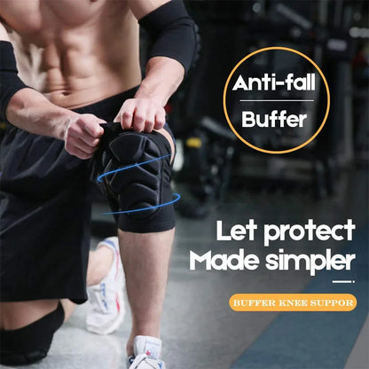 1 Pair Knee Elbow Pads Brace Support for Cycling Snowboard Roller Skating Skateboard Extreme Sports Protective Gear Kneepads