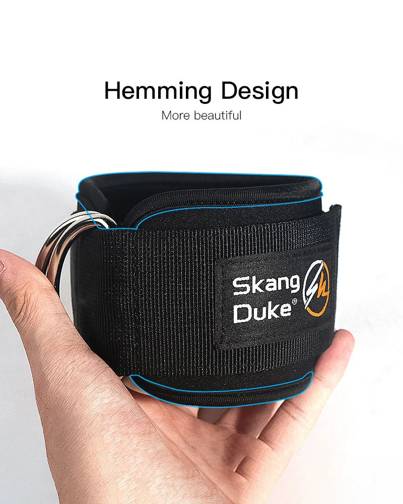 Fitness Anklet Ankle Buckle Leg Muscle Trainer Hip Training Leg Strap Hook Leg Gantry Tension Rope Accessories