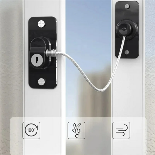 Home Child Safety Refrigerator Locks Anti-Fall Limit Lock Rotatable Cabinet Children Security Protection-Best Selling