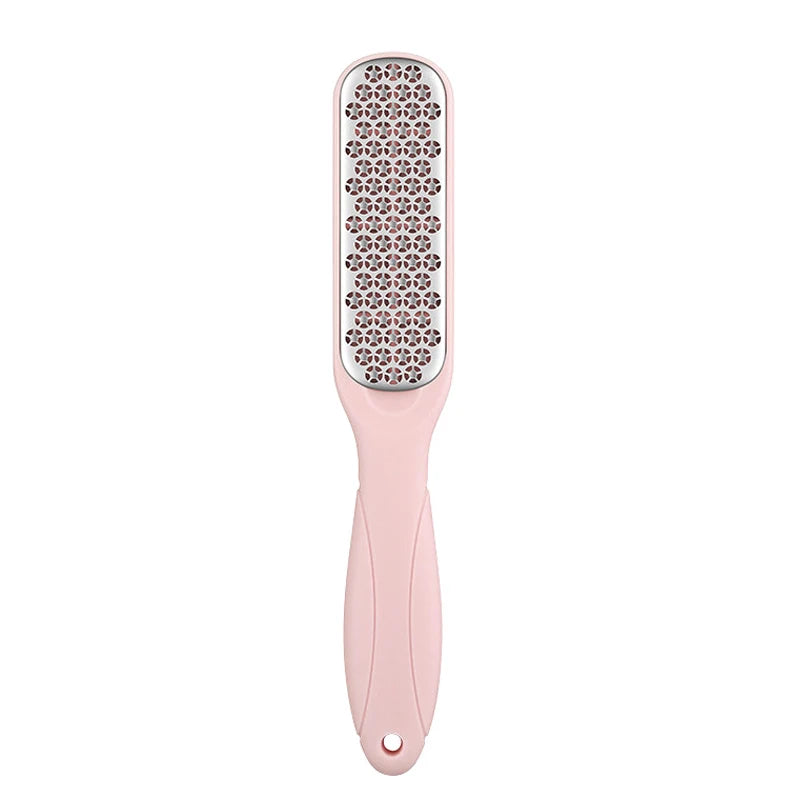 1Pcs Pedicure Tools Professional Foot Rasp Scrubber With Nail Clipper Double-Sided Dead Skin Remover File For Feet Care Spa Tool