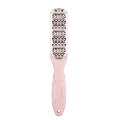 1Pcs Pedicure Tools Professional Foot Rasp Scrubber With Nail Clipper Double-Sided Dead Skin Remover File For Feet Care Spa Tool