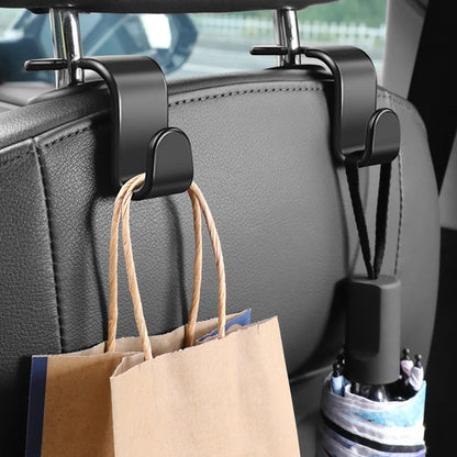 Car Headrest Hooks Hanger for Bags Seat Back Organizer Holder Clips Auto Fastener Hook Car Storage Interior Accessories
