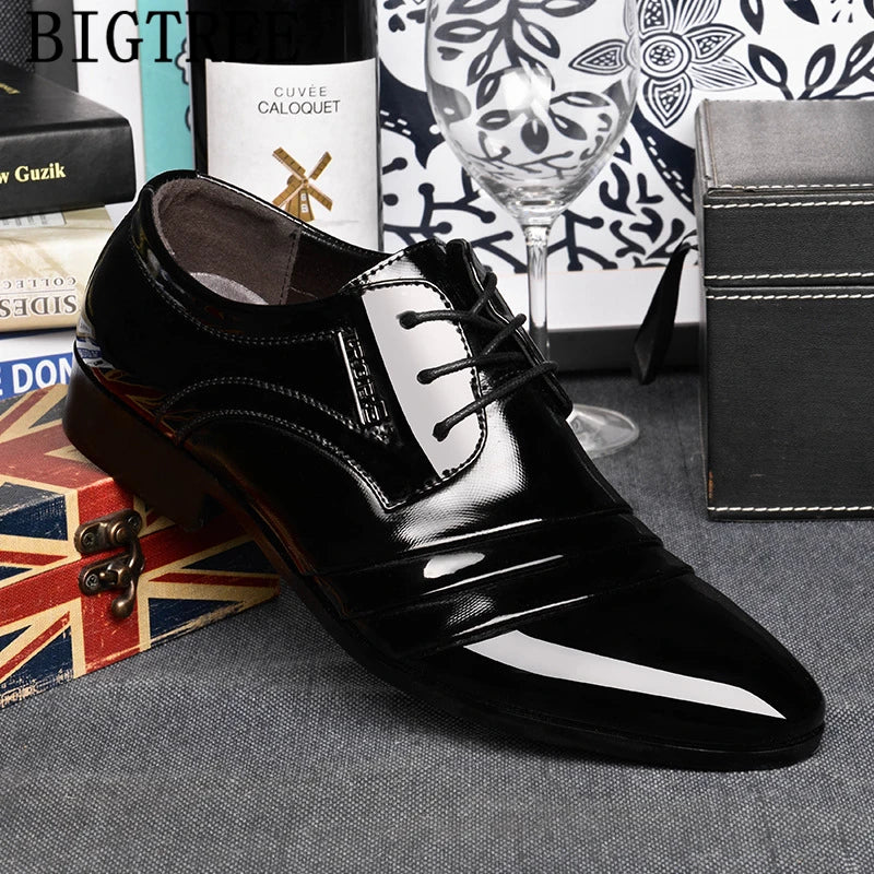 Formal Oxford Shoes For Mens Dress Shoes Man Wedding Dress Office Shoes Men Zapatillas Hombre Deportiva Mocassin Homme Derbi