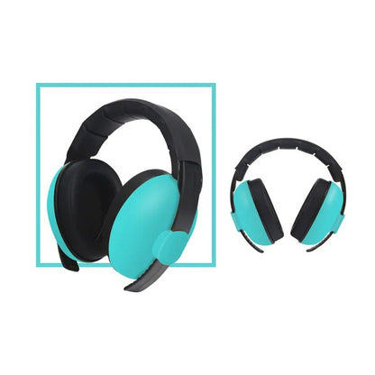 Baby Ear Protection Noise Cancelling Headphones 2-in-1 Convertible Design Noise Reduction Earmuffs for Infant Improves Sleep