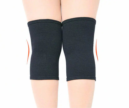 1Pair Knee Pads Fitness Dance Training Knee Protector Elastic Thickened Sponge Women Knee Brace Support For Arthritis Relief