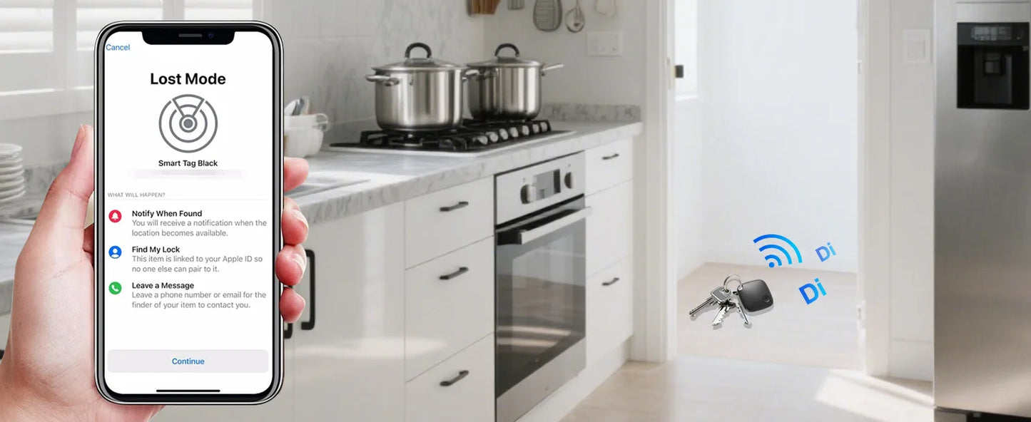 Real-Time Tracking AirTag Smart Alert Bluetooth Tracker PetTracker Anti-Lost Device Compatible Kids Safety Smart Gadget