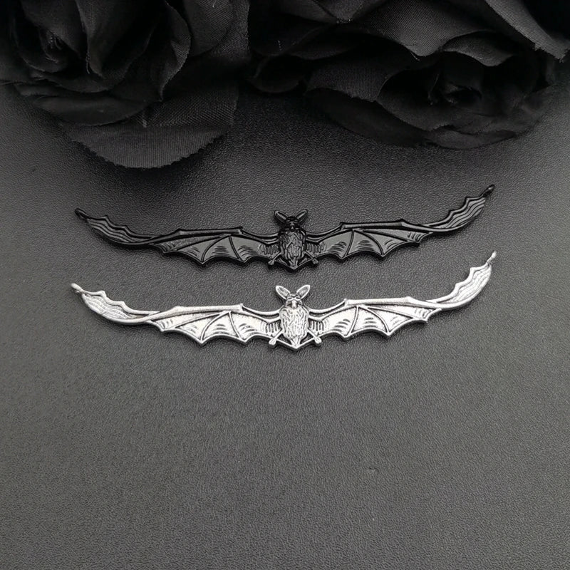 5 Pieces, Vampire Bat Pendant, Gothic Bat Pendant, Halloween Accessories, DIY Handmade Crafts Accessories