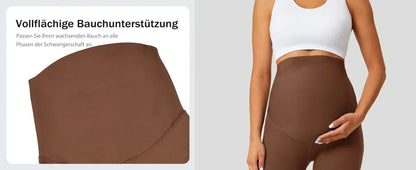 Maternity Leggings Spring, Summer and Autumn New Outer Wear Fashion Sports Yoga Shark Pants Special Belly Support Pregnant Women