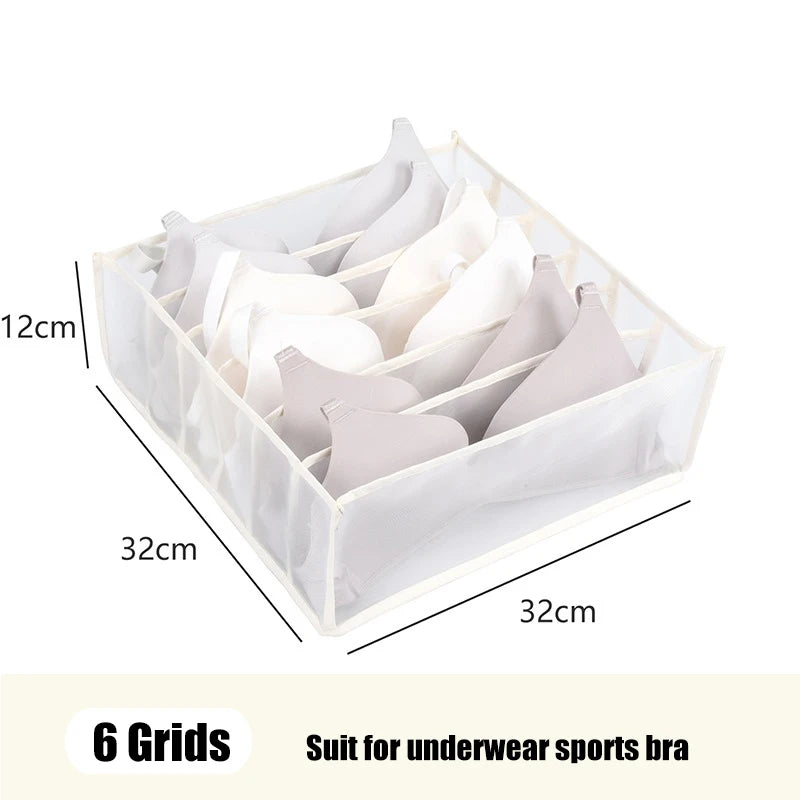 Closet Organizer Underwear Organizer For Wardrobe Clothes Organizers Cabinets Drawer Organizers Bra Socks Storage Organizer Box