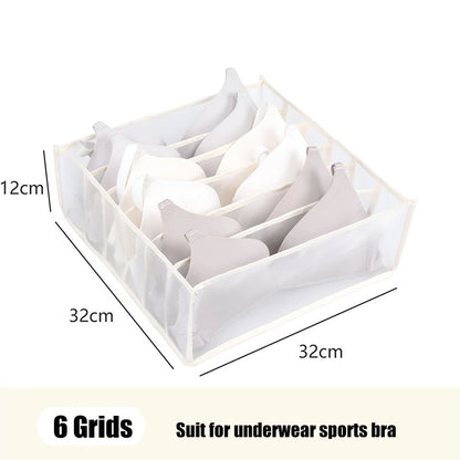 Closet Organizer Underwear Organizer For Wardrobe Clothes Organizers Cabinets Drawer Organizers Bra Socks Storage Organizer Box