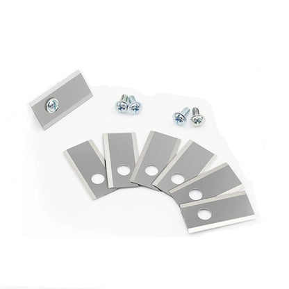 18-54Pcs Single Hole Lawn Mower Cutting Blade Set Lawn Mower Blade Robotic Lawn Mowers Replacement for Worx Landroid Lawn Mowers