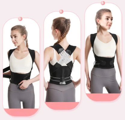 Back Posture Girdle for Women Men Shoulder Posture Corrector Back Support Gym Exercise Pilates Back Straightener Body Shape