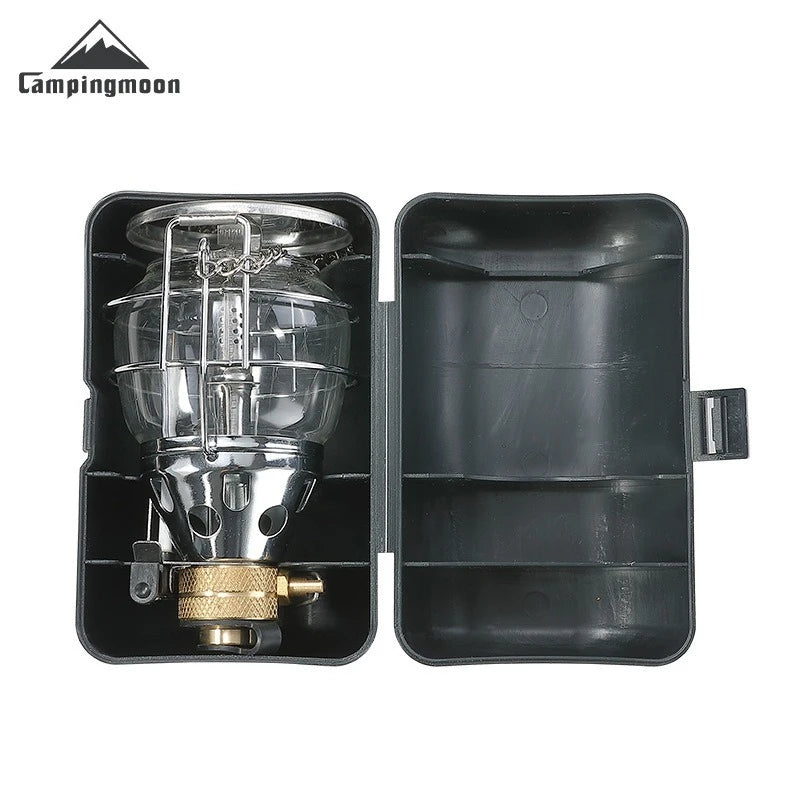 CAMPINGMOON Outdoor Lighting, Tent Light, Medium-sized Portable Small Lantern, Campsite Gas Light