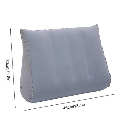 Wedge Pillow Knee Cushion Foot Pillow Elevation Leg Pillows Inflatable Back Pillow Soft Support Cushion Backrest For Travel