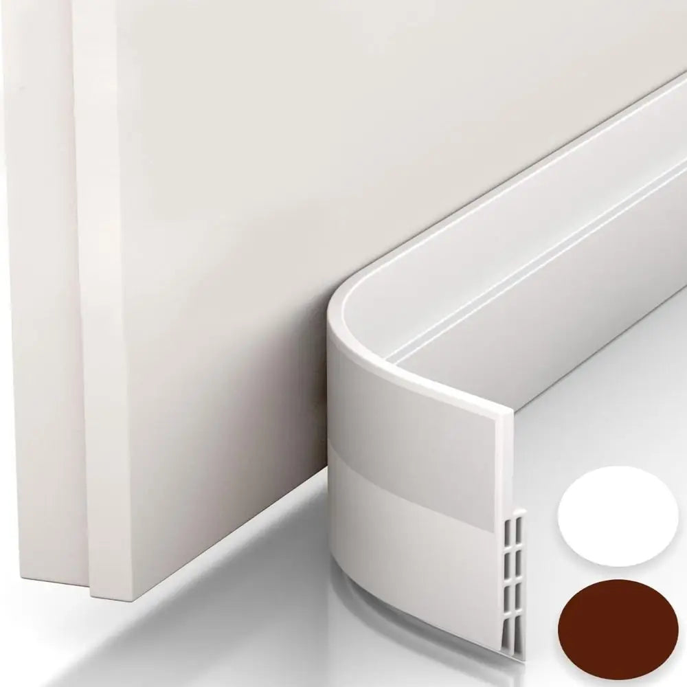 Door Draft Stoppers for Bottom of Door New Premium Door Sweep Door Seal Strip Door Weather Stripping Ideal for Keeping Out Cold