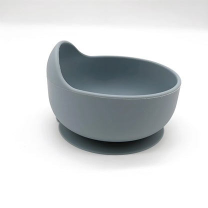 Children's Silicone Suction Cup Bowl Feeding Tableware Baby Bowl Non-slip Training Learning Eating Bowl Baby Bowl