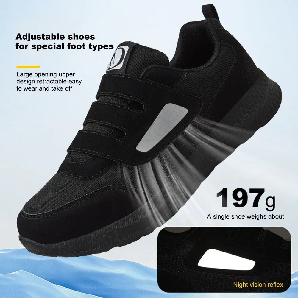 2025 Diabetic Shoes Slip-On Orthopedic Shoes Non-Slip Lightweight Edema
