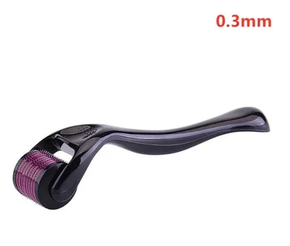 Micro Needle 540 Derma Roller Face Roller Titanium Hair Regrowth Beard Growth Microniddle Roller for Face Massager Skin Care