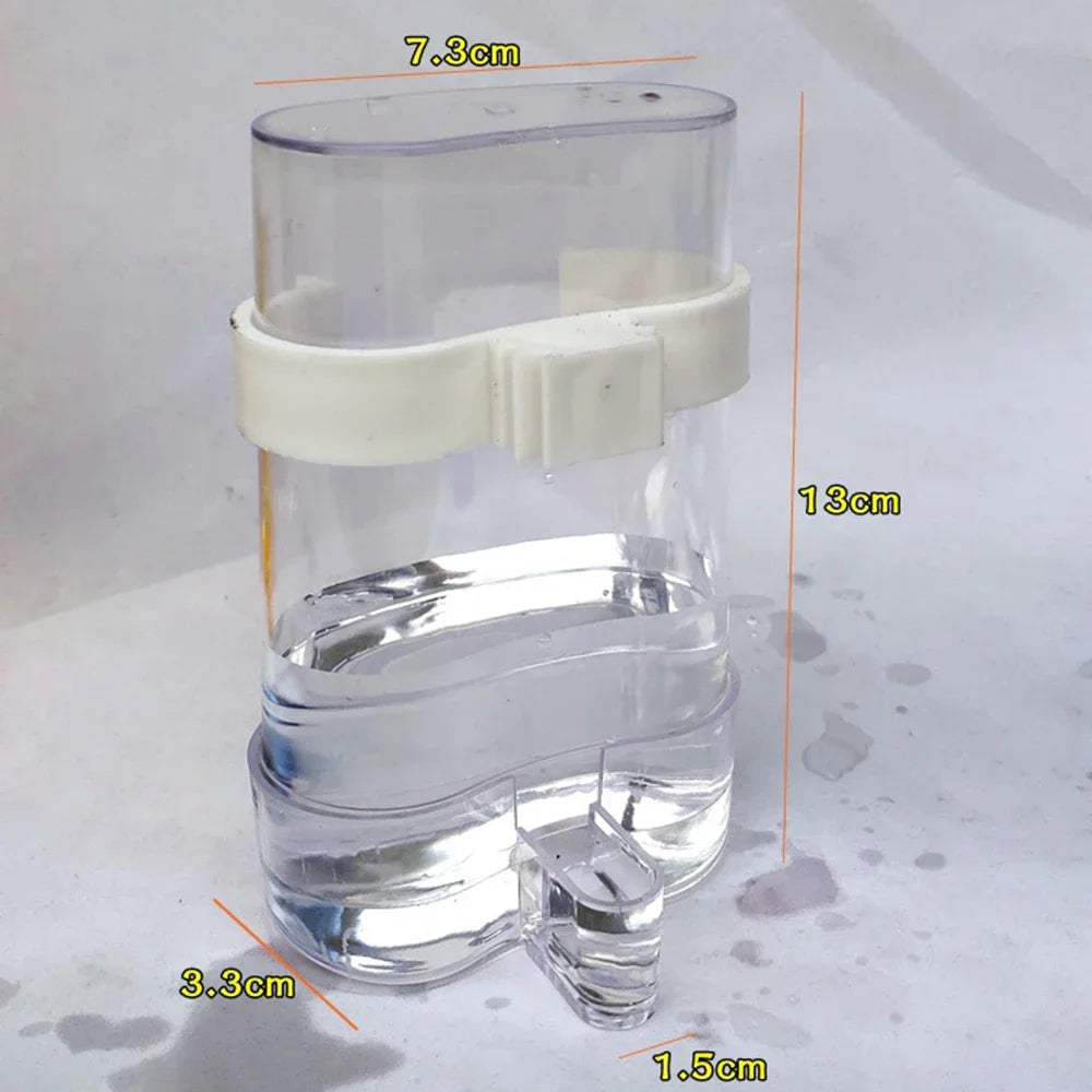 Bird Water Dispenser Bird Food Feeder Automatic Parakeet Bird Waterer Food Feeder Dispenser for Parrot Bird Cage Accessories