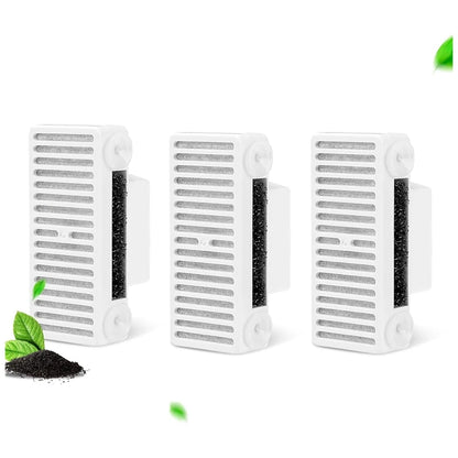 T-Shaped Filters Replacement Pet Water Fountain Filter Refill For Pioneer Mini Vortex And Swan Pet Drinking Fountain