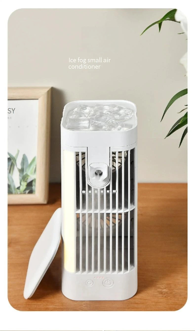Air Conditioning Fan Cooler Household Spray Refrigeration Small Air Conditioner Indoor Water Cooling Electric Fan