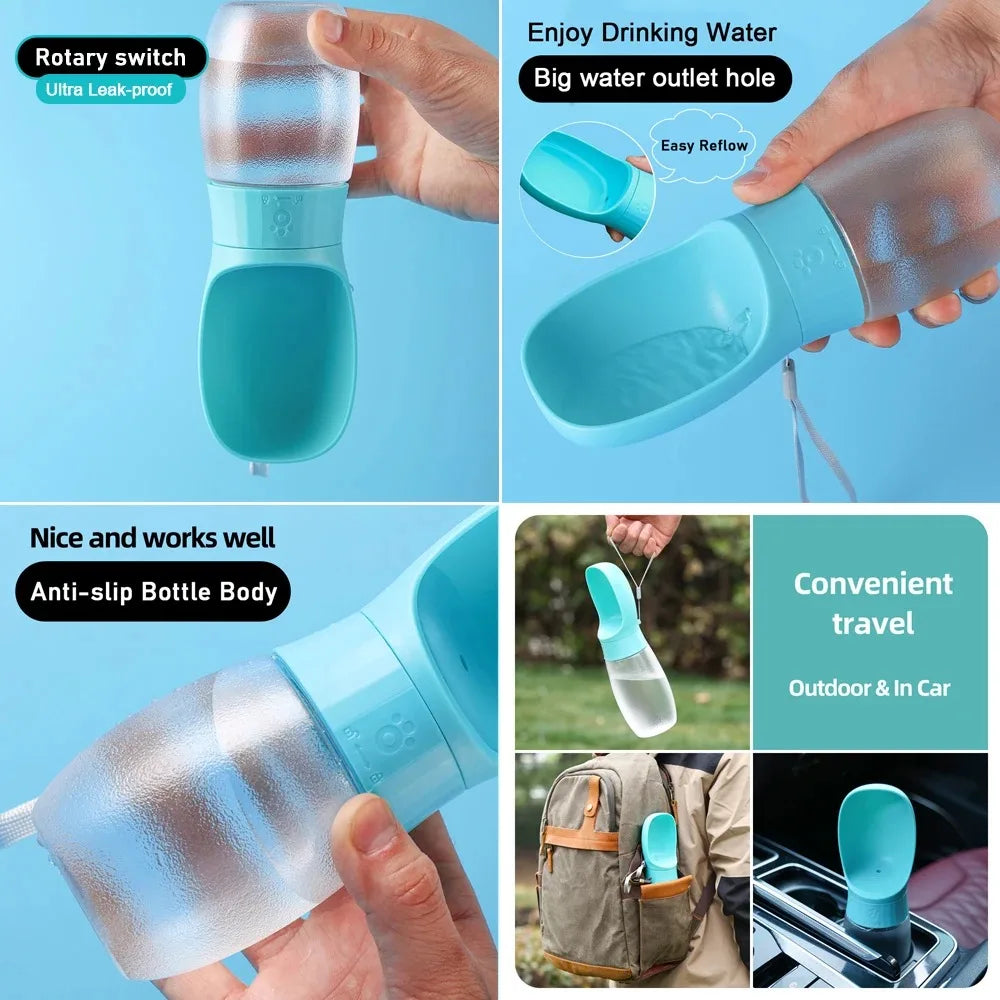Dog Water Bottle Portable Drinking Bowl For Small Medium Dogs Cat Travel Hiking Puppy Pet Water Dispenser Cup Labrodor