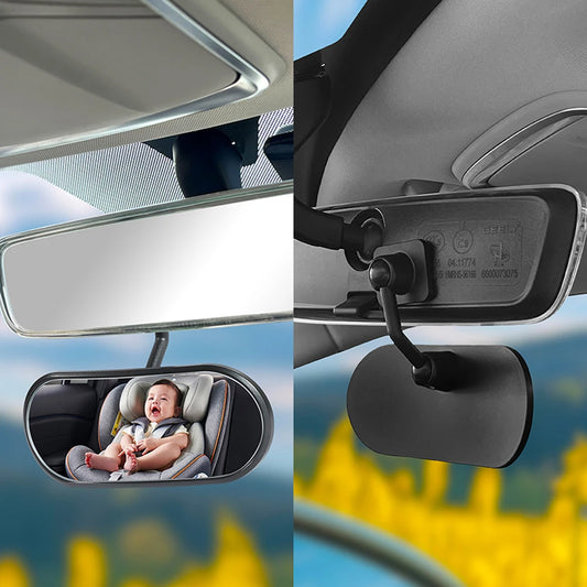 Baby Car Mirror 360° Adjustable Rear View Mirror Automotive Rearview Baby Observation Mirror for Kids Observing