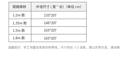 Solid wood bed 1.8 meters double  master bedroom Nordic room modern simple single bed 1.2m 1.5m