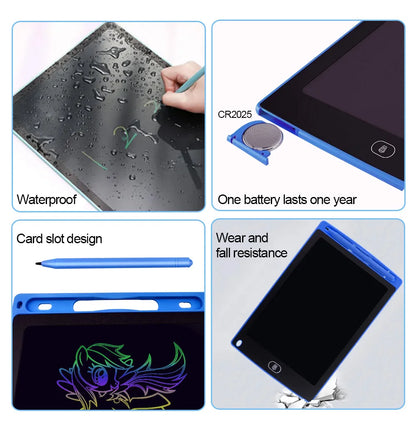 Educational Toys Writing Tablet For Kids 10/16Inch LCD Drawing Board Children Gifts USB Charging Doodle Electron Handwriting Pad