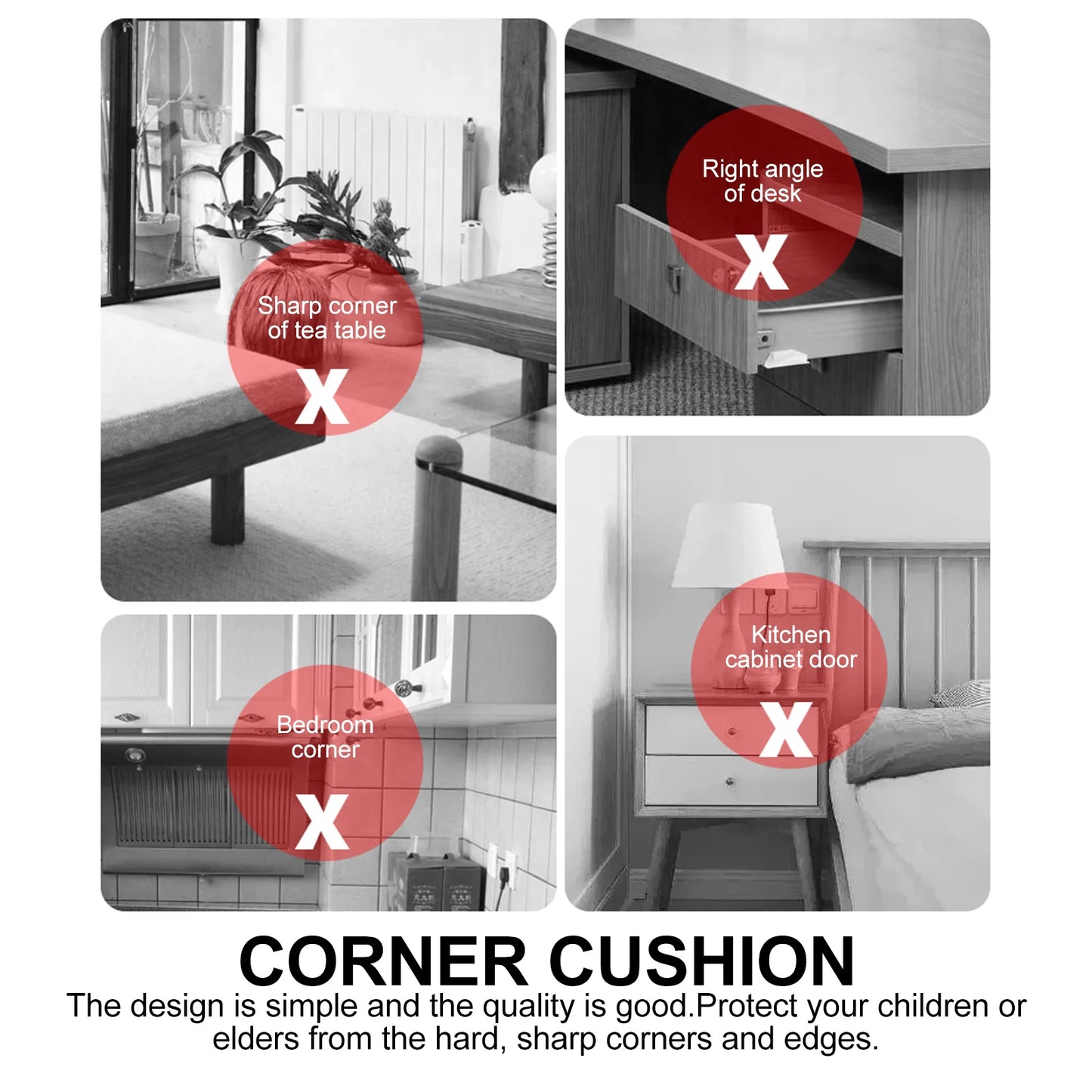 200 Pcs Corner Guards Furniture Protector Packaging Edged Protectors Shipping Box Corner Protectors Case Carton Edged Guard