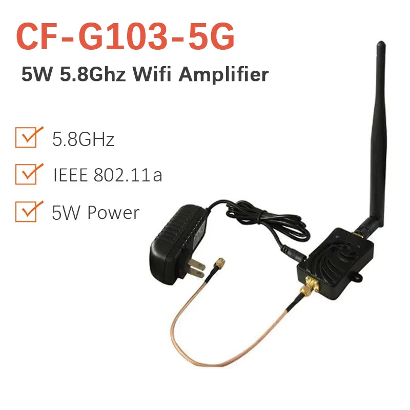Comfast High Power Wifi Amplifier 2.4Ghz 4W Wi-fi Signal Booster&5.8G 5W Wi-Fi Router Extend Wireless Wi fi Range Extender